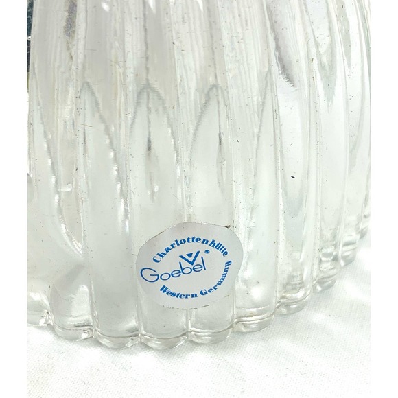 VTG Goebel Clear German Crystal Glass Bell 1978 Praying Choir Child Christmas - Picture 3 of 11